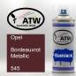 Preview: Opel, Bordeauxrot Metallic, 545: 400ml Sprühdose, von ATW Autoteile West.